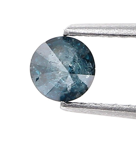 21ct blue color round - blue,