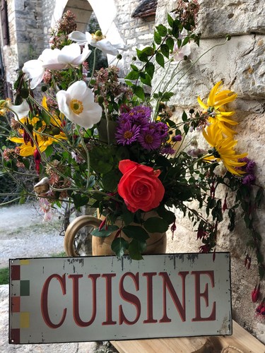 Vintage french metal cuisine - french,