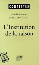 Linstitution de la Raison : la révolution cult... | Book | condition acceptable