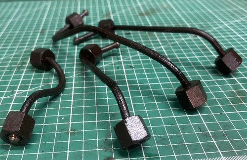 Fordson major injector pipes - injector,