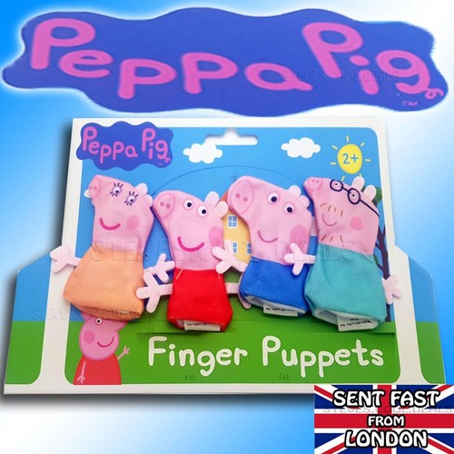 Peppa pig finger puppets - peppa,