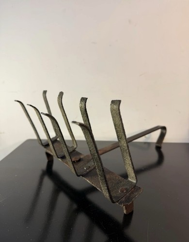 Antique fireplace toaster - antique,