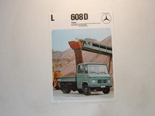 Mercedes benz 608d - 608d, tipper