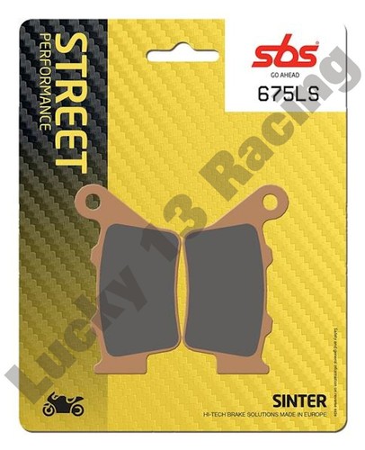 Sbs low sinter rear - sinter, pads