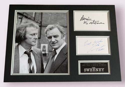 Signed john thaw dennis - signed,