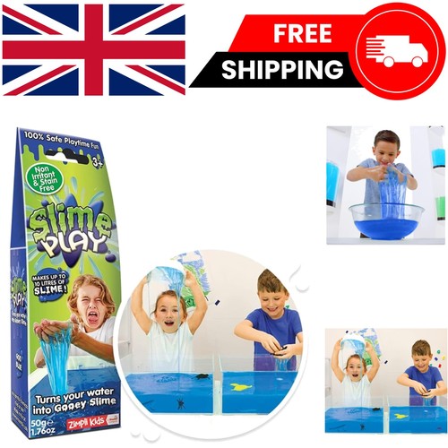 Slime play blue - slime, diy