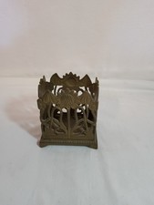 ANTIQUE ART NOUVEAU BRASS DESK