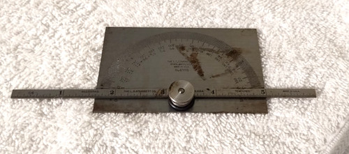 Vintage starrett protractor - vintage,