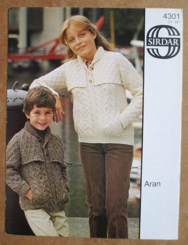 Vintage sirdar aran - sirdar,