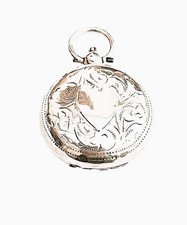 Excellent Edwardian Solid Silver Sovereign Case - Birmingham 1904 - VGC