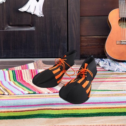 Halloween costume clown shoes - halloween,