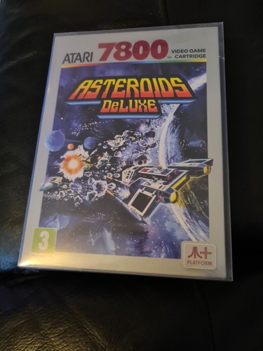 Asteroids deluxe atari 7800 - asteroids,