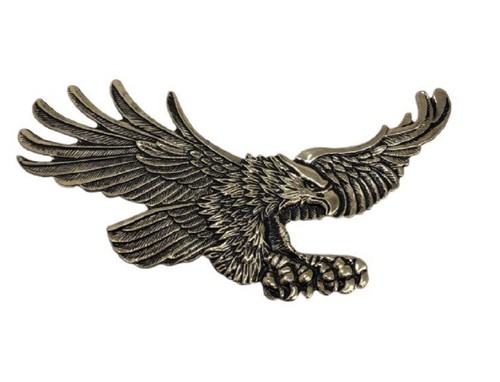 Metal emblem american - emblem, eagle
