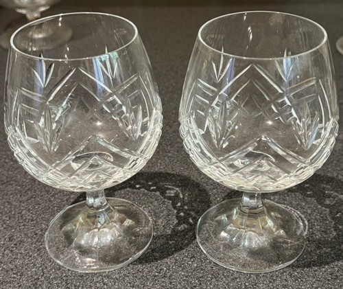 Vintage cut glass - cut, crystal