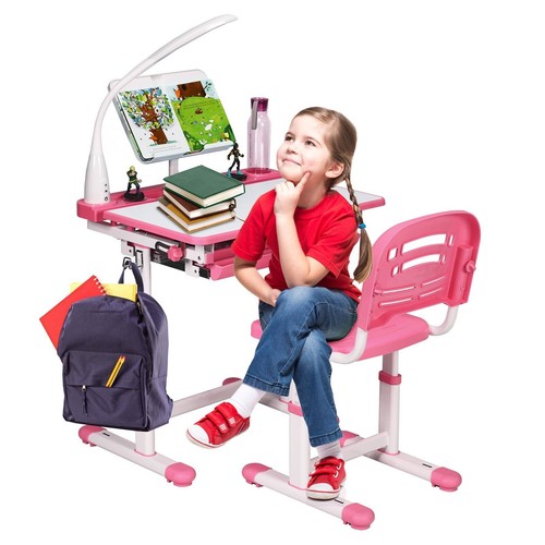 Childrens desk chair set - chair,