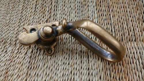 Antique vintage solid - solid, brass