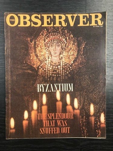 Observer magazine byzantium - observer, magazine: