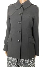 Reiss black pea coat RN114836