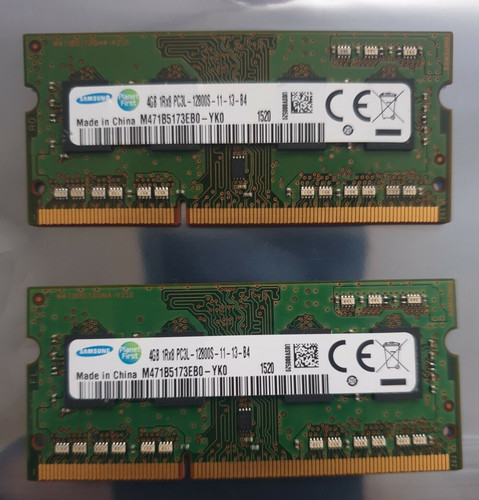 Samsung 8gb 2x4gb - 2x4gb, ddr3