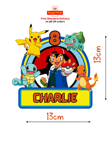 Personalised pokemon name age - , name/age