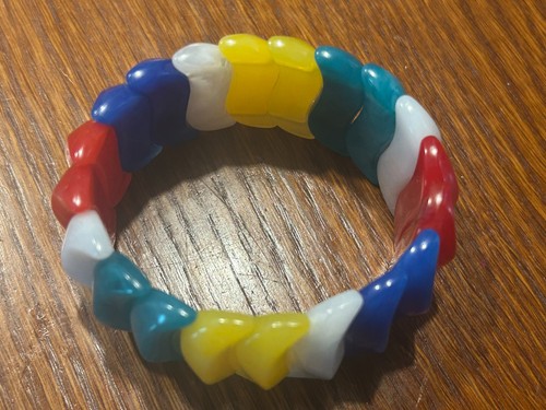 Vintage acrylic multi color - vintage,