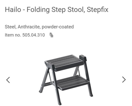 Hafele hailo step - hailo, duty