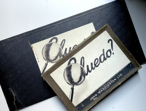Antique 1950 cluedo - antique, 1950’s
