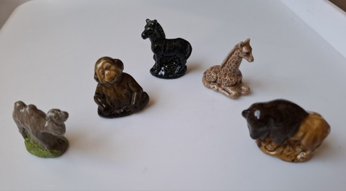 Five vintage wade whimsies - whimsies,
