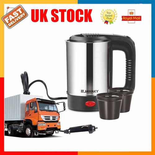 24v car kettle 500ml travel - car,