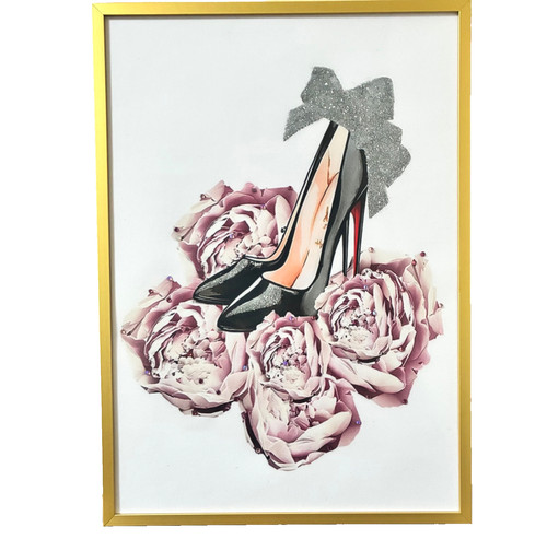 Fashion ladies shoes flowers - shoes, &