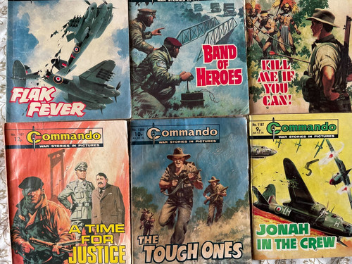 Commando comics early - commando, 9p