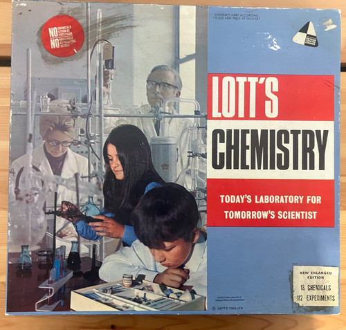 Vintage lotts chemistry set - lotts,
