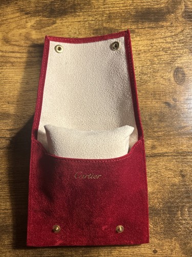 Cartier genuine red - cartier, velvet