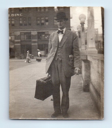 Old vintage photo street - photo, scene