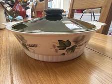 Royal Worcester Palissy Sandon Rose Lidded Vegetable Tureen