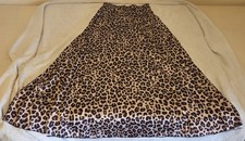 Saiph Leopard Print Skirt. Large
