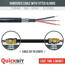 3 CORE 2.5MM ARMOURED CABLE