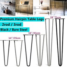 4 x Hairpin Table Legs Hair