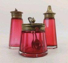 Antique Cranberry Glass