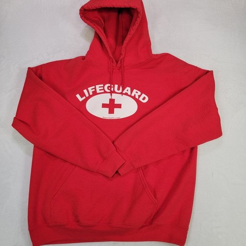 Gildan lifeguard red graphic - lifeguard,