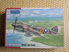 Special Hobby P-40E Warhawk (kit 72338 Claws & teeth) 1:72