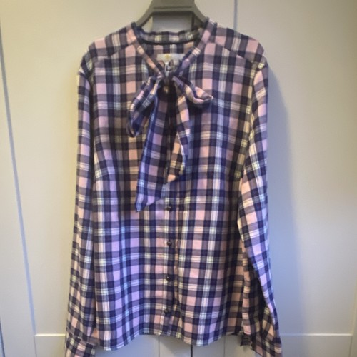 Boden gingham blouse shirt