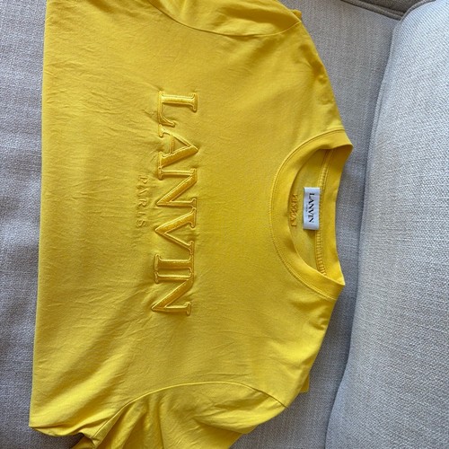 Lanvin yellow shirt size - lanvin, t-shirt