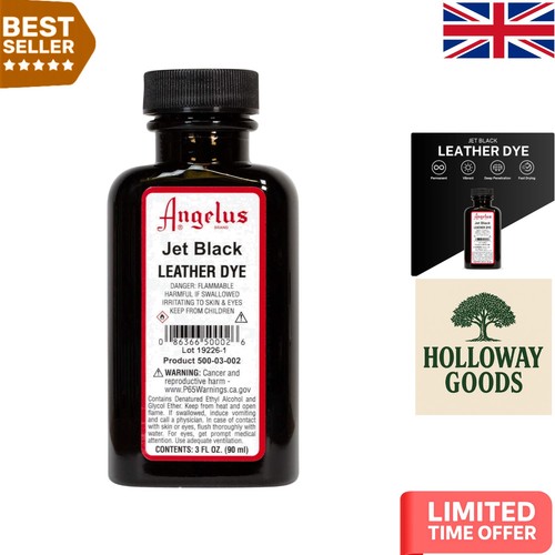 Permanently dye leather with - permanently,