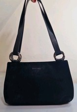 Russell & Bromley Black Suede