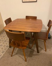 Dwell walnut dining - walnut, table