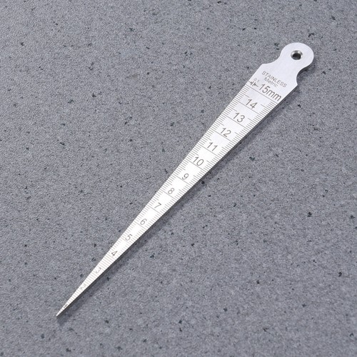 Stainless steel taper gauge - stainless,