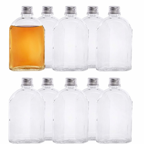 Glass flask bottles with - flask,