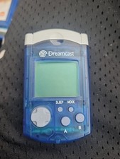 Sega Dreamcast Blue Visual Memory Unit VMU