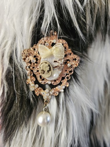 Vintage style cameo - style,